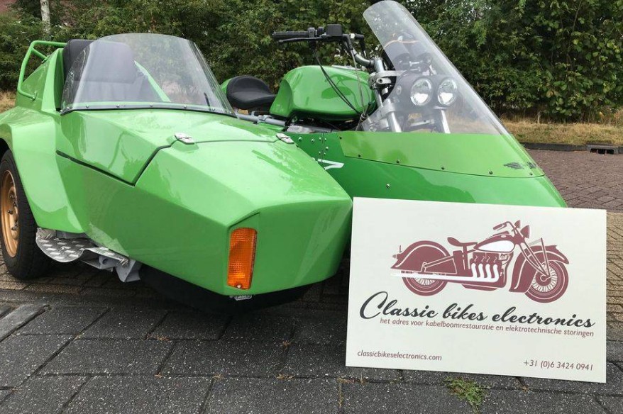 Classic Bikes Electronics zijspan